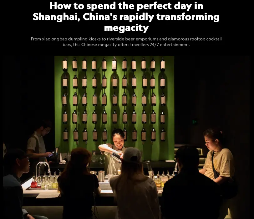 The Perfect Day In Shanghai
