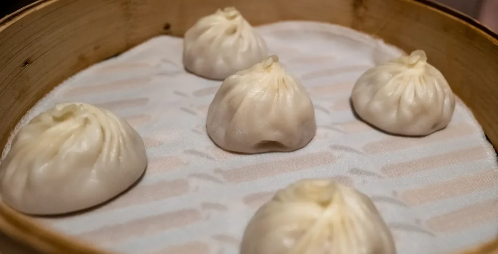 Xiaolongbao at Din Tai Fung in Shanghai