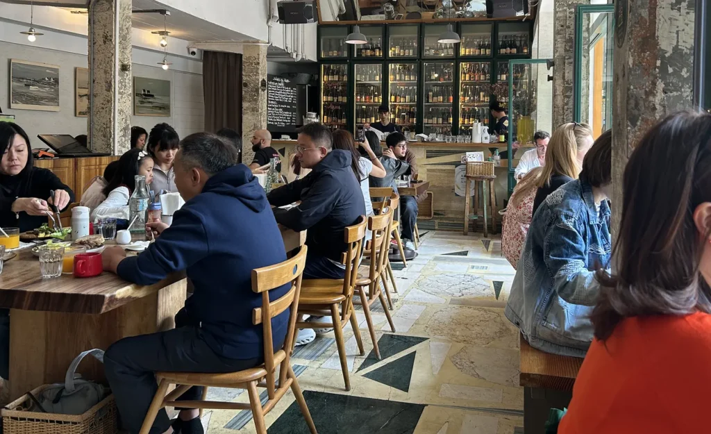 RAC Coffee Shanghai interior dining area